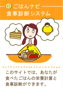  ごはんナビ食事診断システム